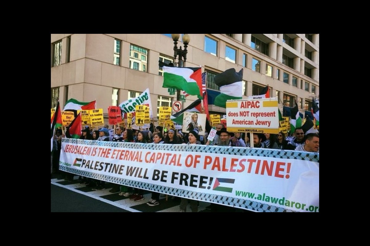 Anti-Zionist demonstrations in Washington