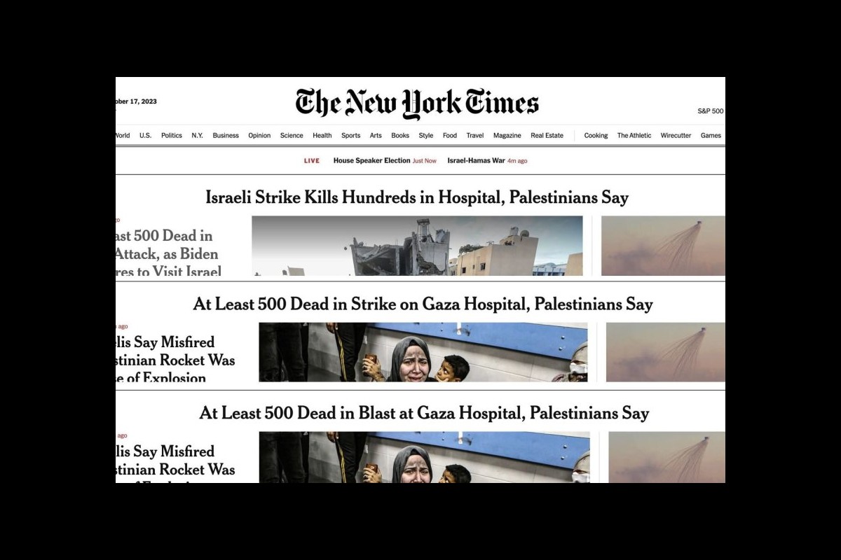 New York Times correspondent resigns to protest silence over Gaza genocide
