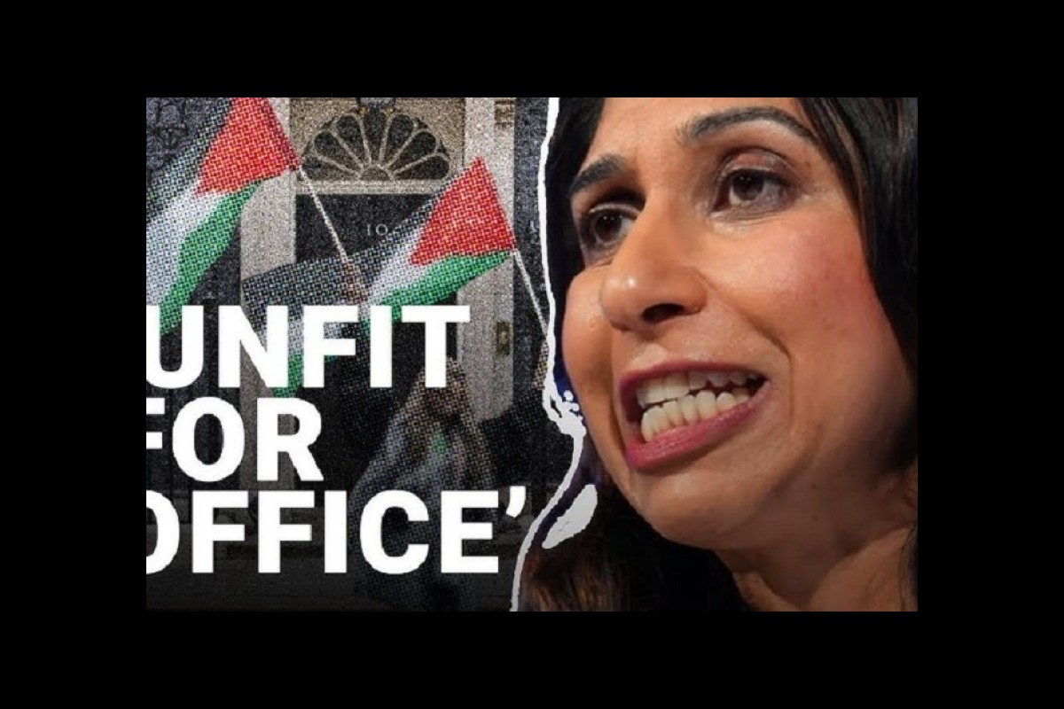 The UK minister who hates the protest in defense of the Palestinians who are being brutally killed in Gaza is fired
