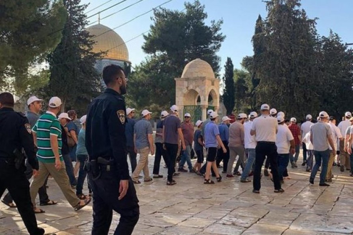 جولات استفزازية للصهاينة في المسجد الأقصى