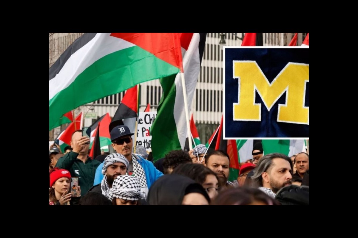 Pro-Palestinian Students Occupy the University of Michigan Rectorate Building