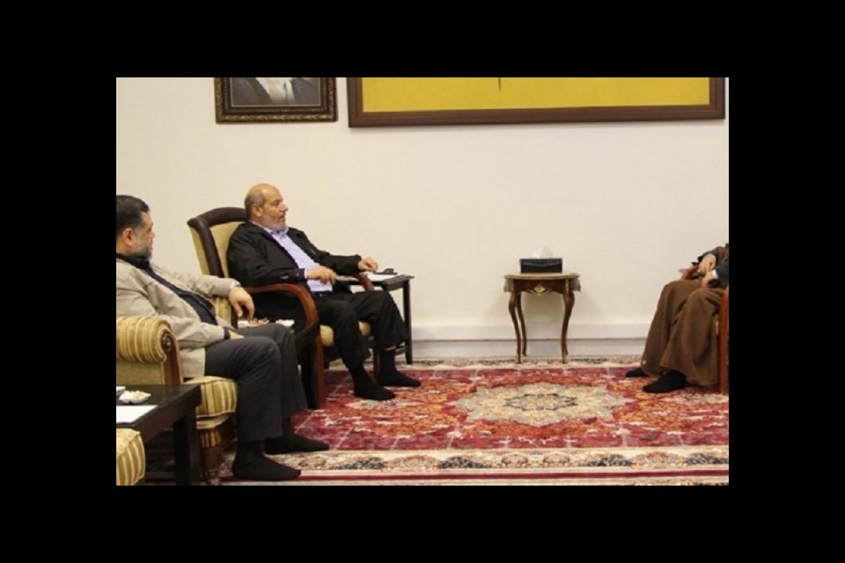 Hassan Nasrallah meets with Hamas leaders