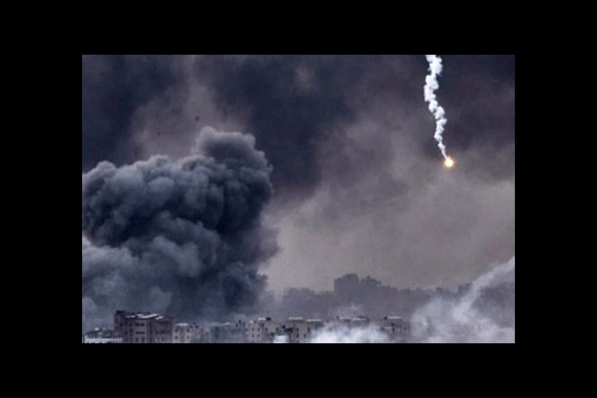 Israeli Fighter Jets Bombard UNRWA School in Gaza