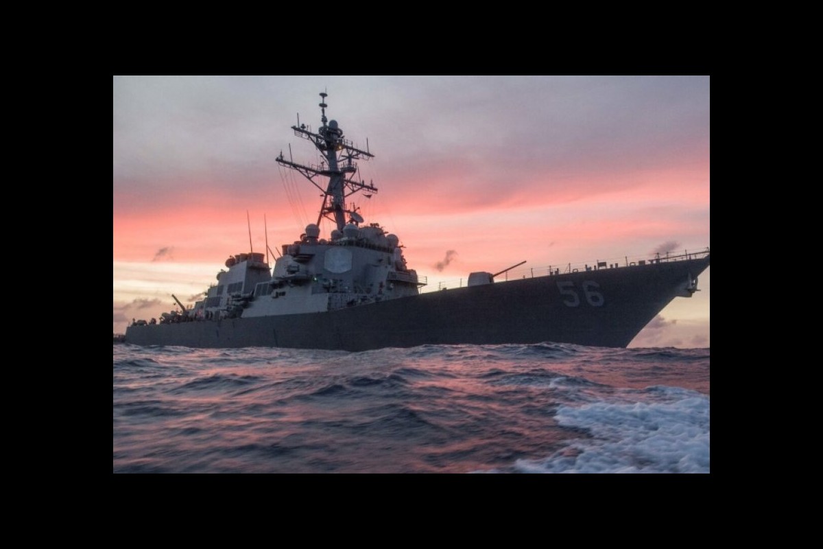 Expulsion of an American destroyer from Chinese territorial waters
