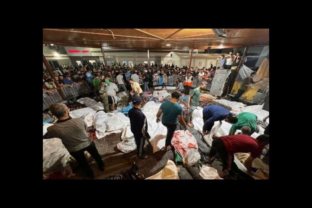 Critical situation at Kamal Adwan hospital in northern Gaza