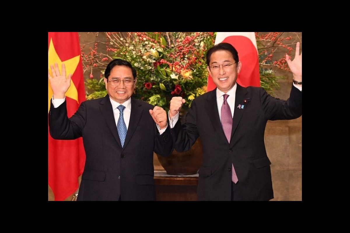 Japan-Vietnam summit meeting agrees to promote defense cooperation