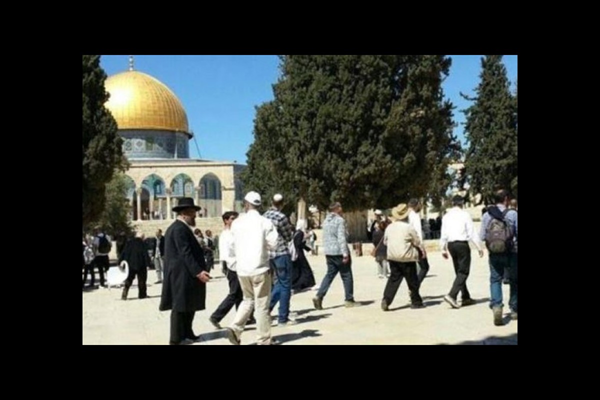 At least 48,000 Zionist settlers invaded Al-Aqsa Mosque in 2023