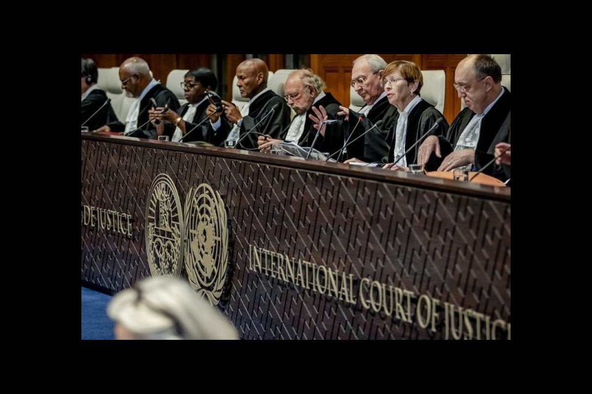 The ICJ Court begins to hear the case of South Africa against Israel