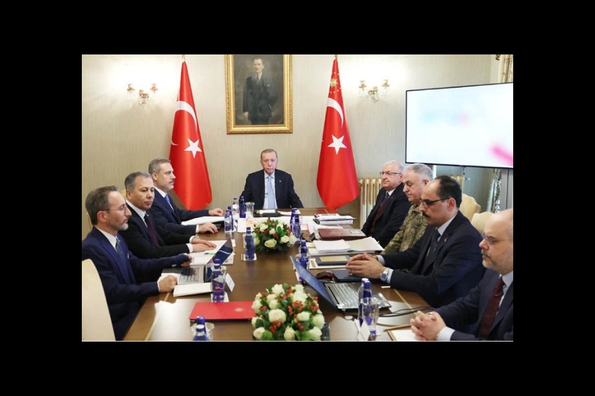 Security summit in Dolmabahçe: The establishment of "terrorism" along the southern borders will not be allowed