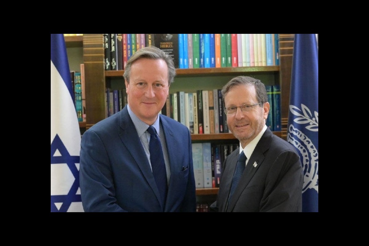 British Foreign Secretary's consultations with the Israeli President on the war in Gaza