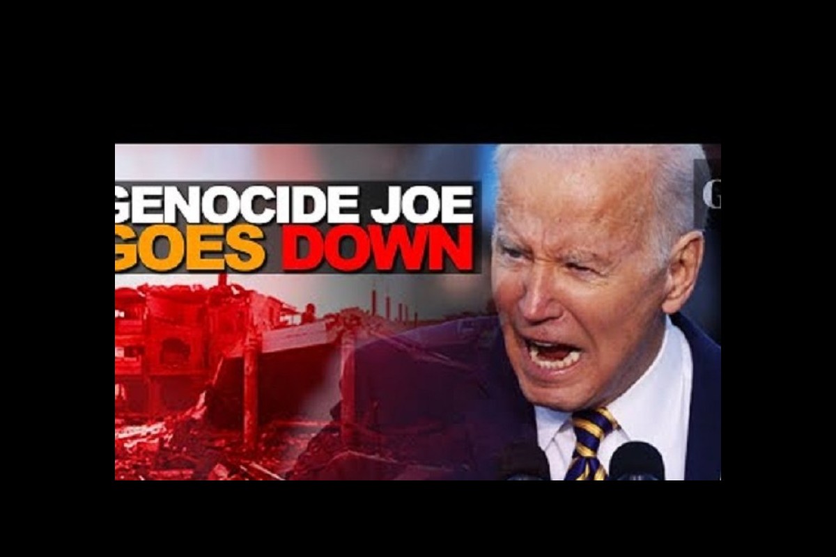 Biden has been accused by the United States of "participating" in the genocide committed by Israel in Gaza