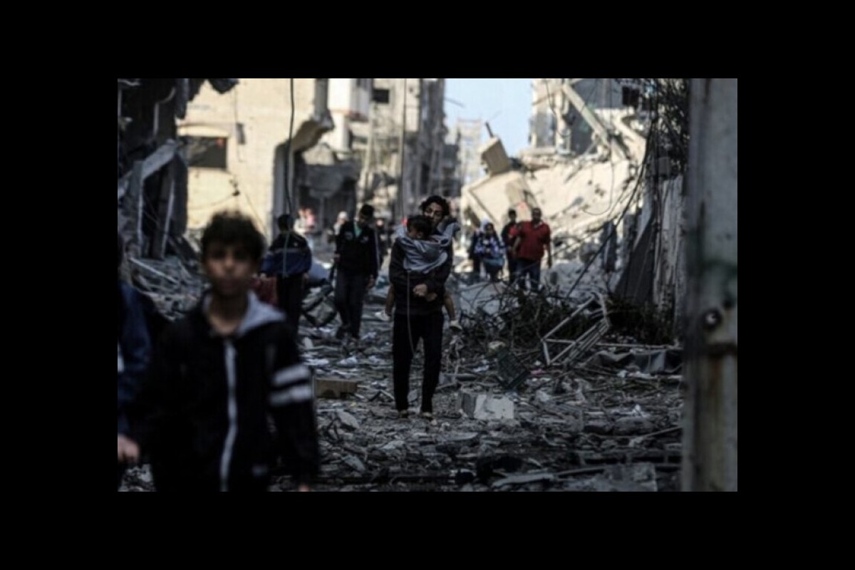 Israel kills kindergarten children in an airstrike in Gaza