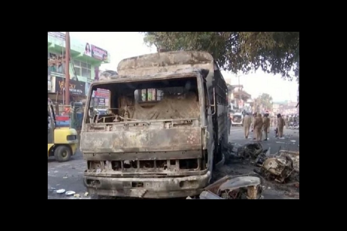 Violence in India after the mosque was demolished