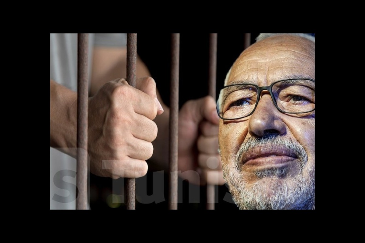 Ghannouchi, the imprisoned Tunisian opposition leader, begins a hunger strike