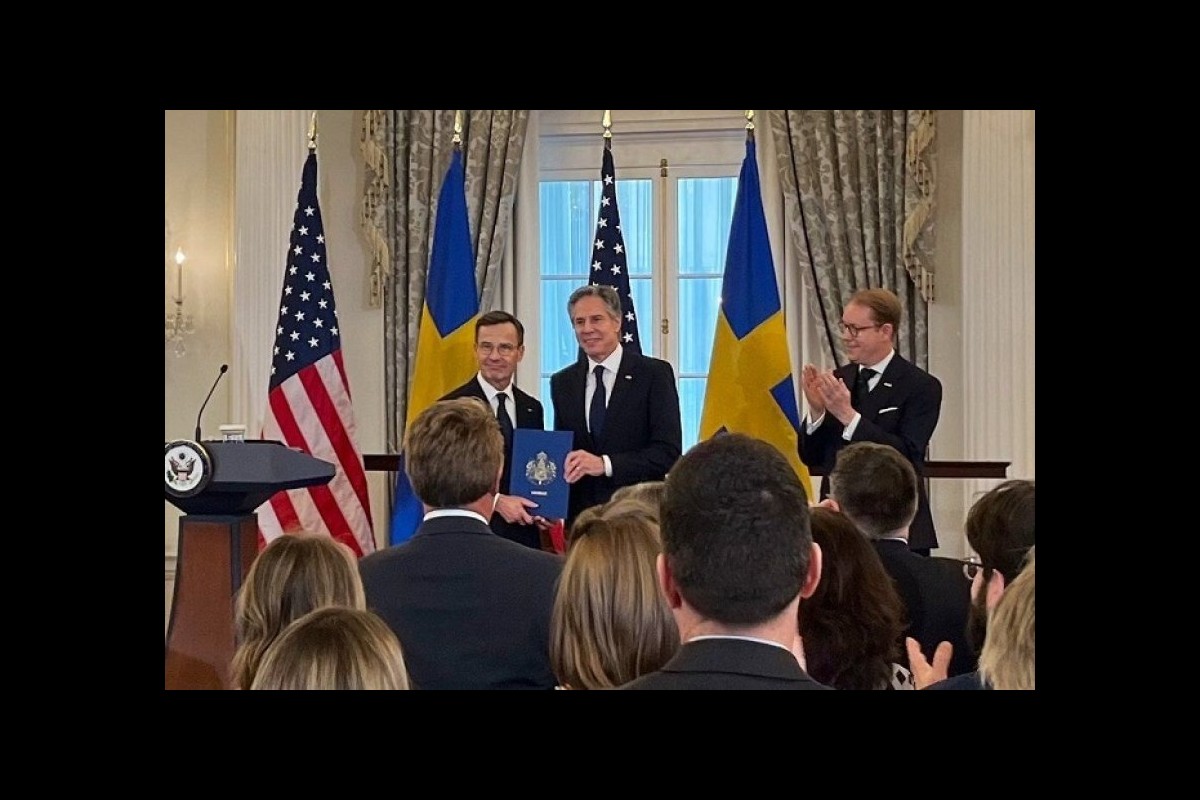 The White House: Sweden officially becomes a member of NATO