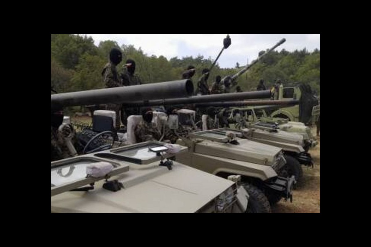 Dozens of Lebanese resistance missiles launched at Zionist bases