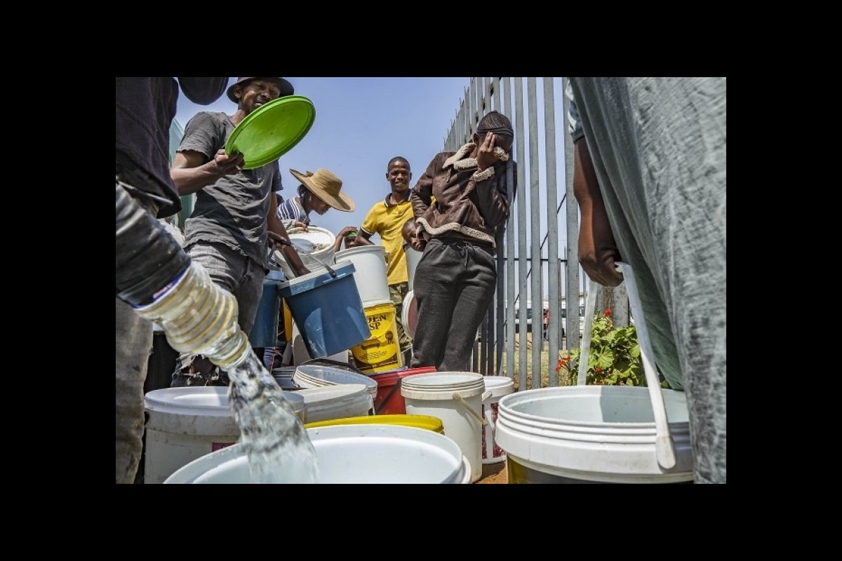 The capital city of South Africa, Johannesburg, was hit by an unprecedented water shortage