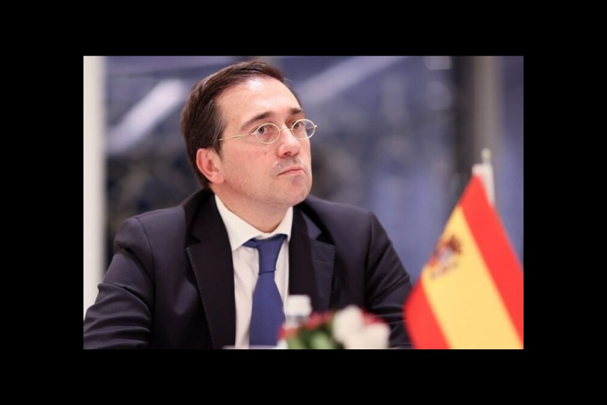 Emphasizes the establishment of an independent Palestinian state from the Spanish Foreign Minister