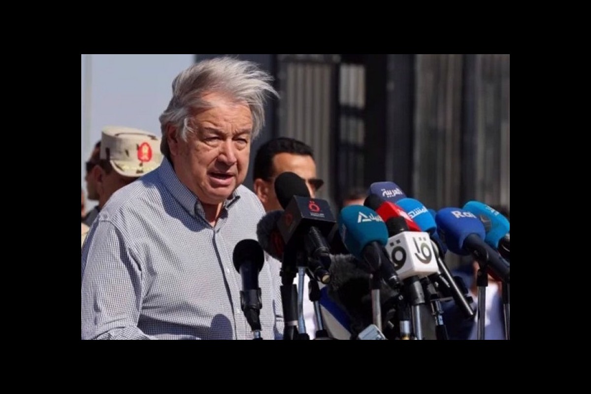 UN Secretary General condemns Israel for preventing aid trucks from entering Gaza
