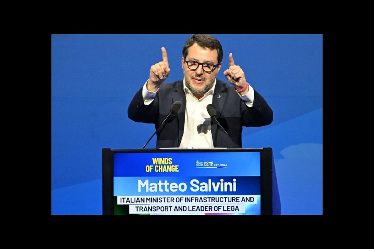 Matteo Salvini: Macron the war drummer is "dangerous" for Europe