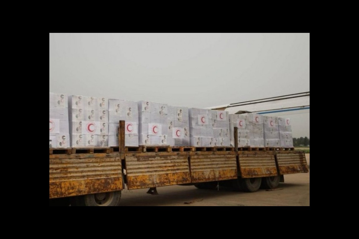 Algeria sends 150 tons of humanitarian aid to Gaza