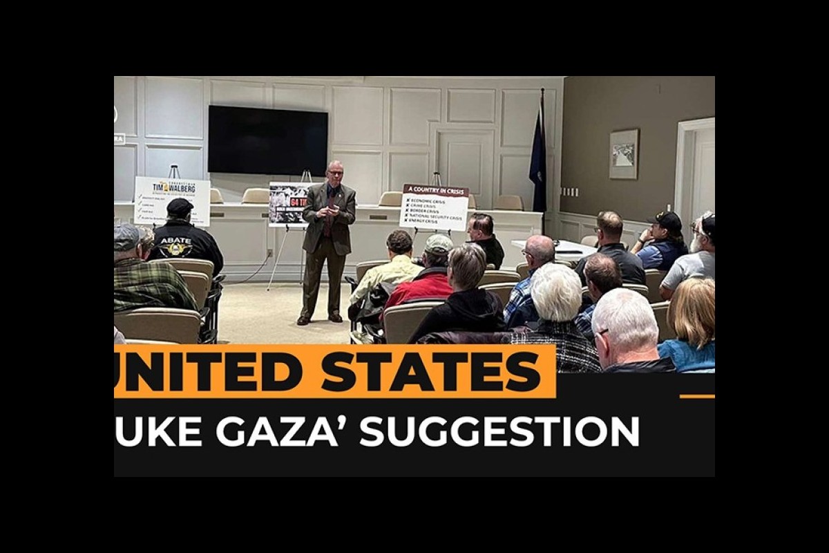 The American congressman wants the issue of Gaza to be ended as they were done to Hiroshima and Nagasaki