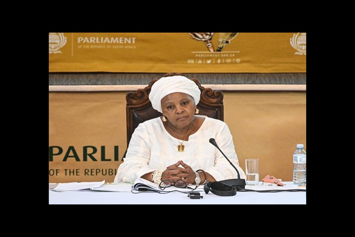 The speaker of the South African parliament has to resign pending an investigation into allegations of corruption