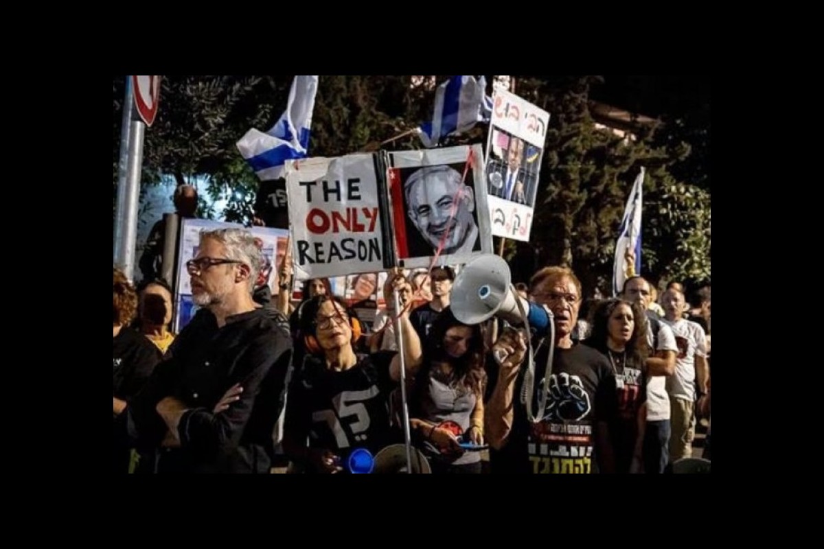 A protest rally against the Zionist regime was held in Tel Aviv