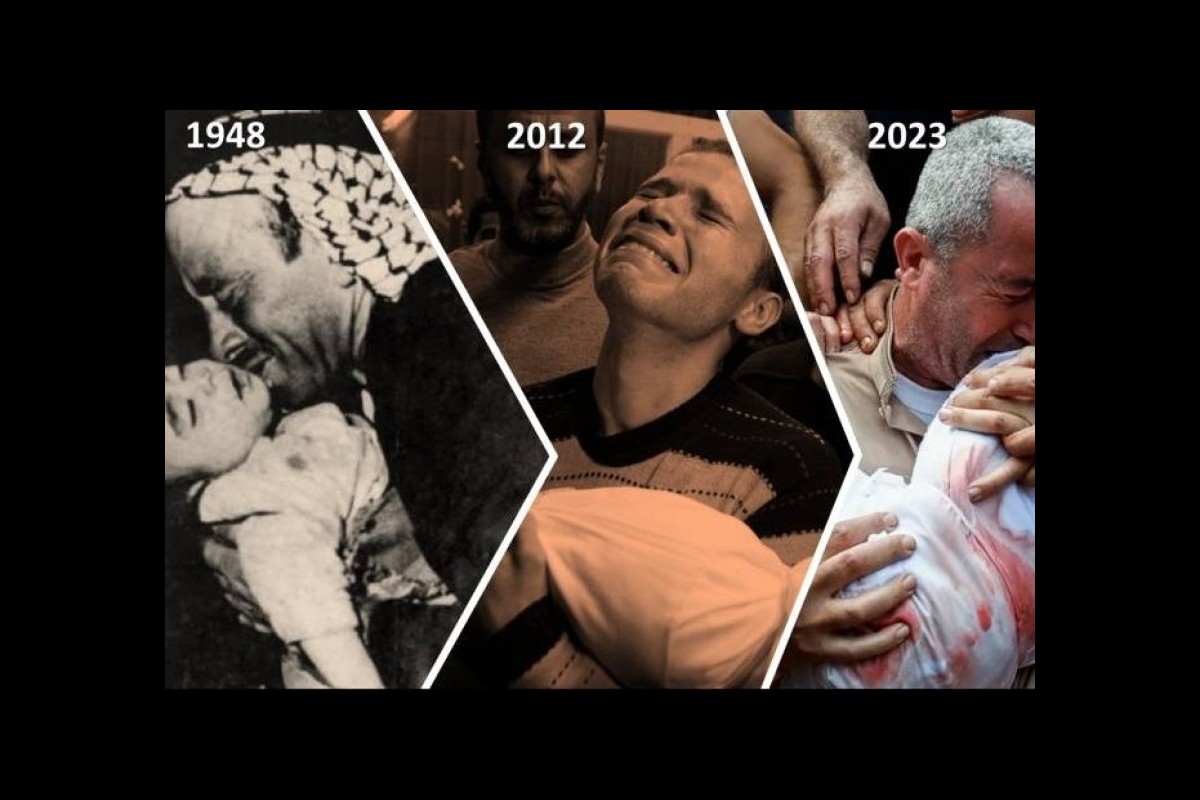1948ک the Deir Yassin massacreک hundreds of Palestinians massacred in a single day