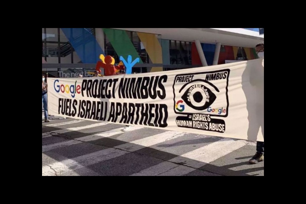 Google workers protest $1.2 billion contract with Israel