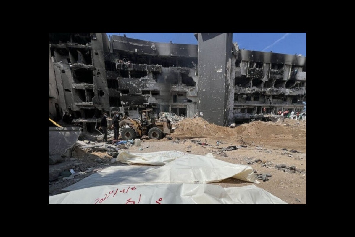 The media exposed the Zionist crime in al-Shifa Hospital in Gaza