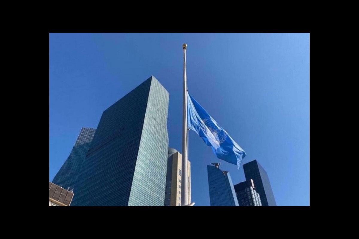 UN Honors Iranian Helicopter Crash Victims by Flying Flag at Half-Mast