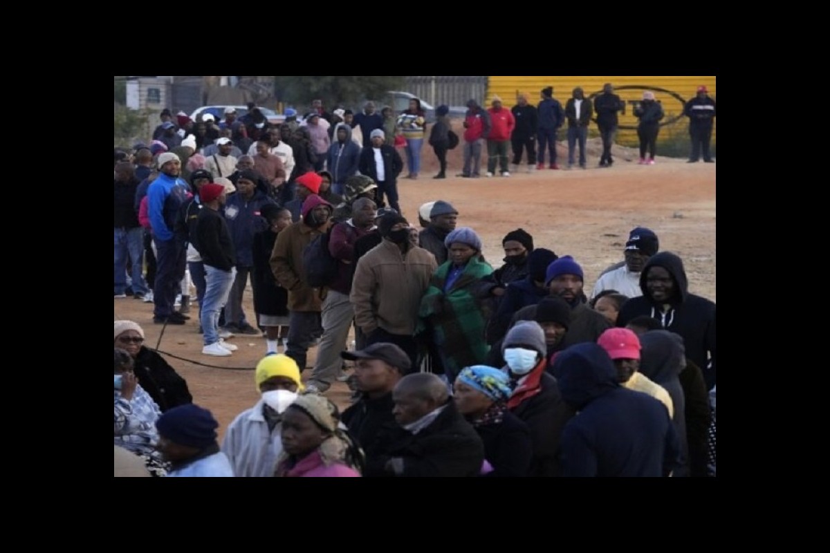 South Africans vote in the general election; Ramaphosa says the ANC will emerge victorious