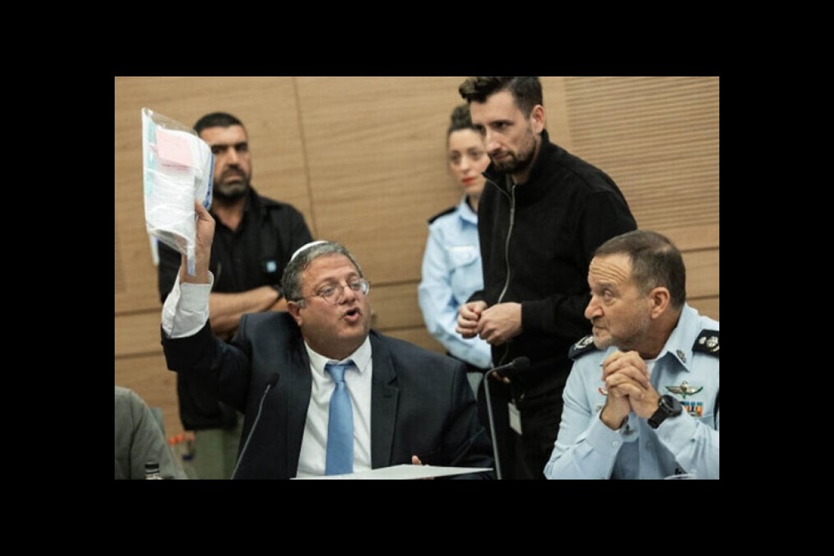Is Ben Gvir's behavior indicative of the collapse of Israel's administrative structure?