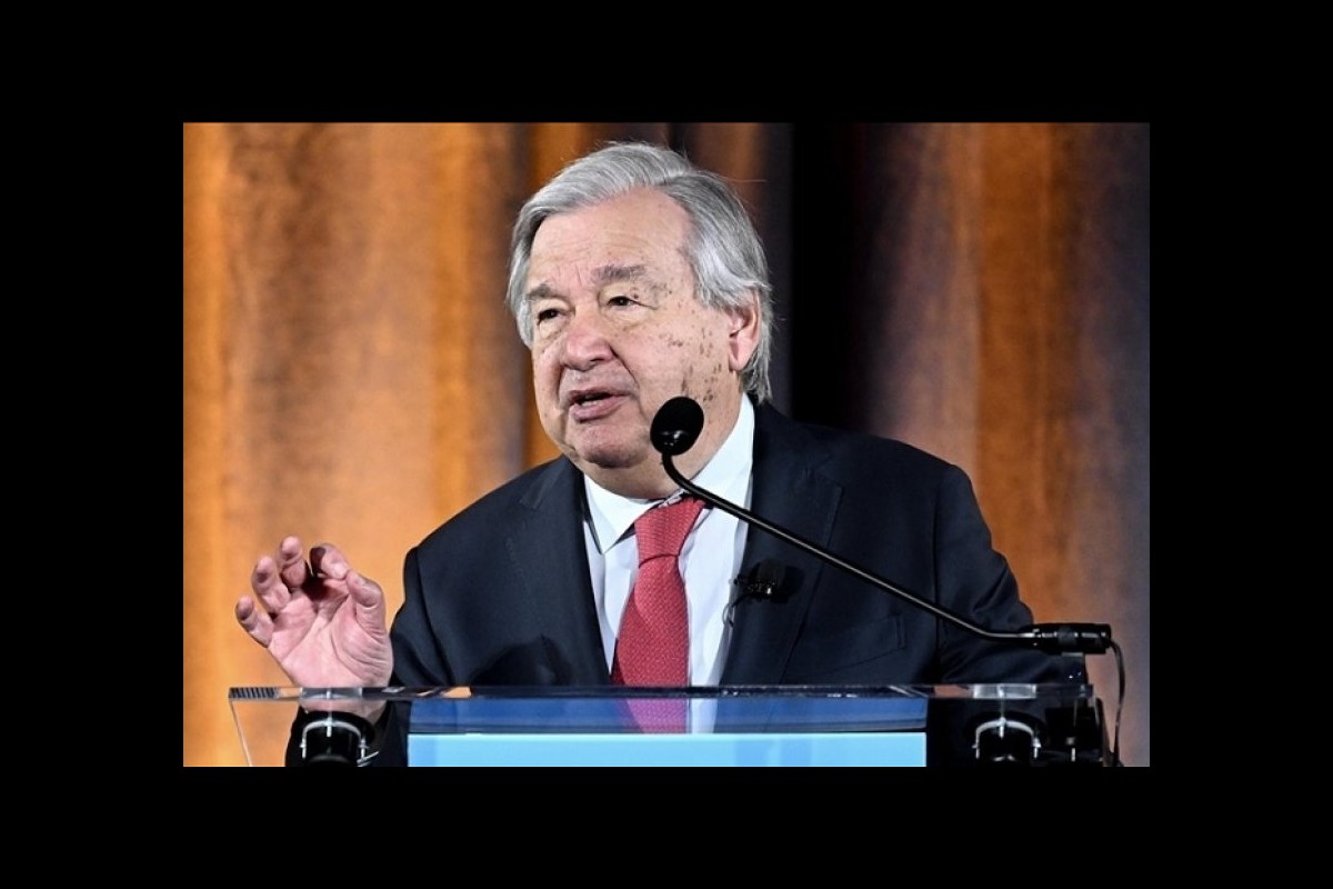 Guterres urged the international community to take immediate action against climate change