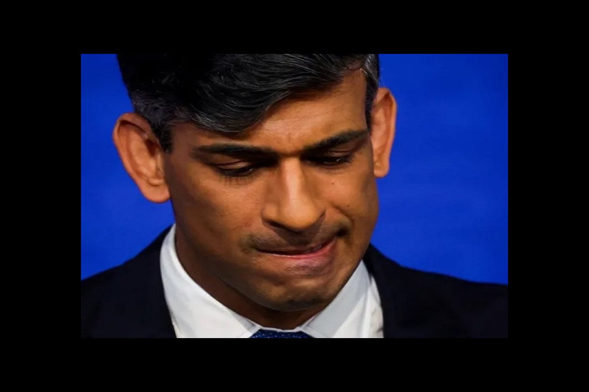 Sunak raises his hands, admits the defeat of the Conservative Party, England