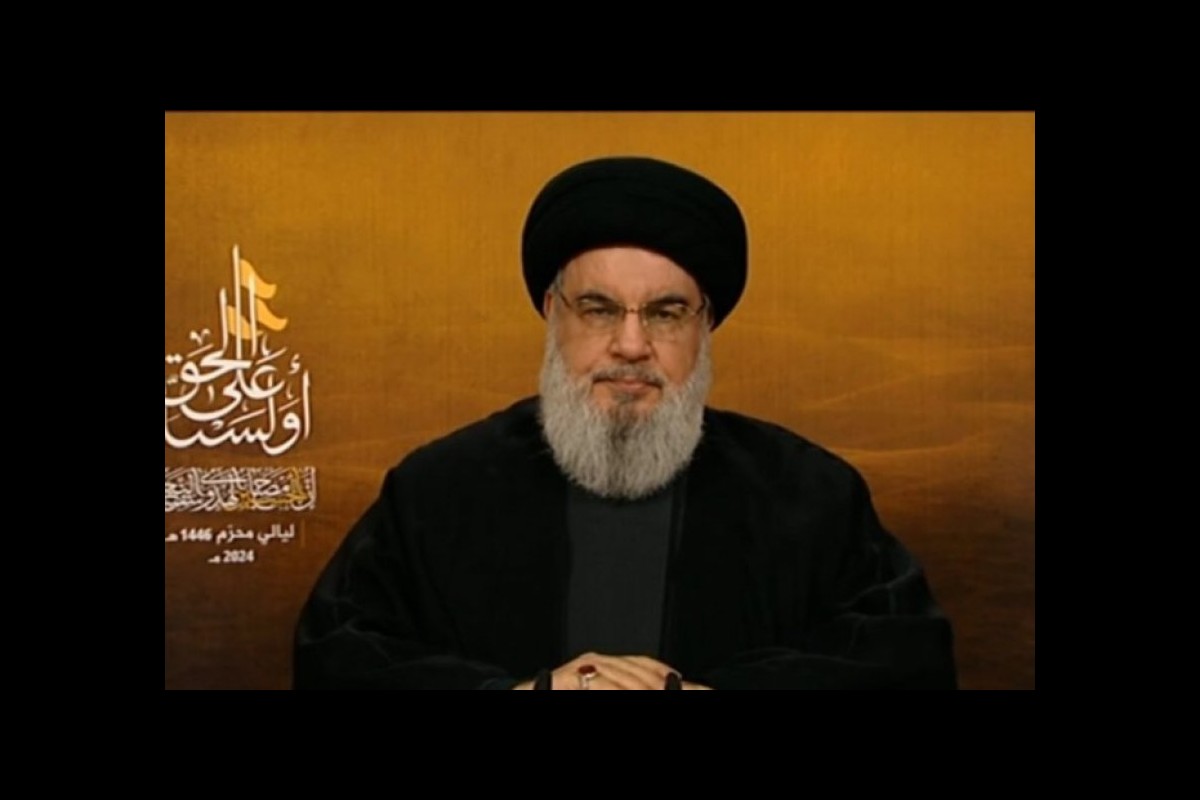 Hezbollah Leader Nasrallah Condemns Israeli Actions in Gaza, Cites Western Awakening