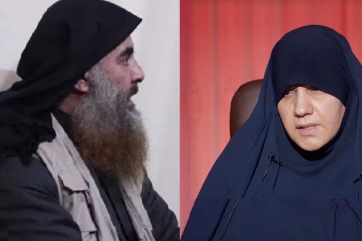 الإعدام بحق زوجة المجرم الارهابي ابو بكر البغدادي