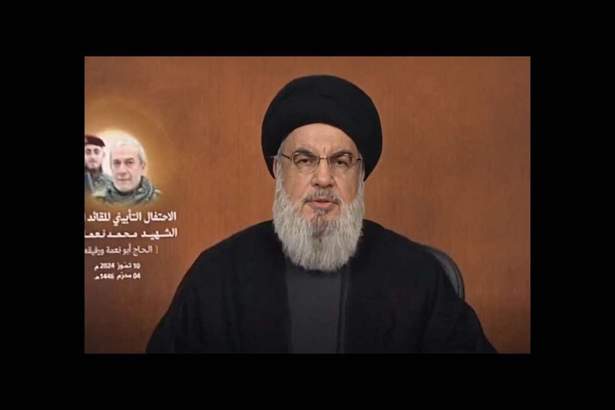 Hezbollah Leader Nasrallah Declares Israeli Regime's "Worst Days" Amid Gaza Conflict