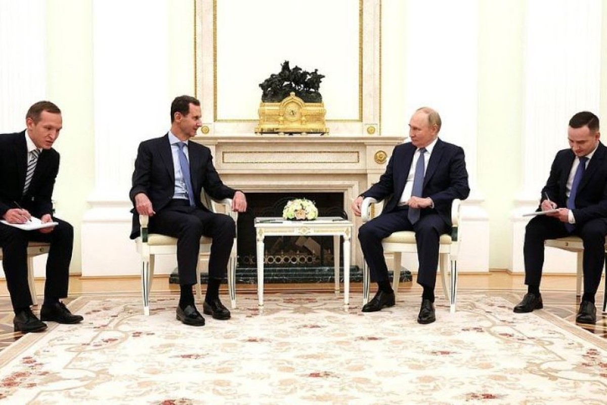 بوتين يستقبل الأسد في موسكو