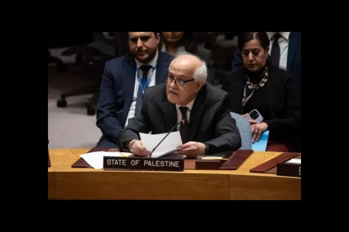 The representative of Palestine at the United Nations criticized the speech of the prime minister of the Zionist regime in the US Congress