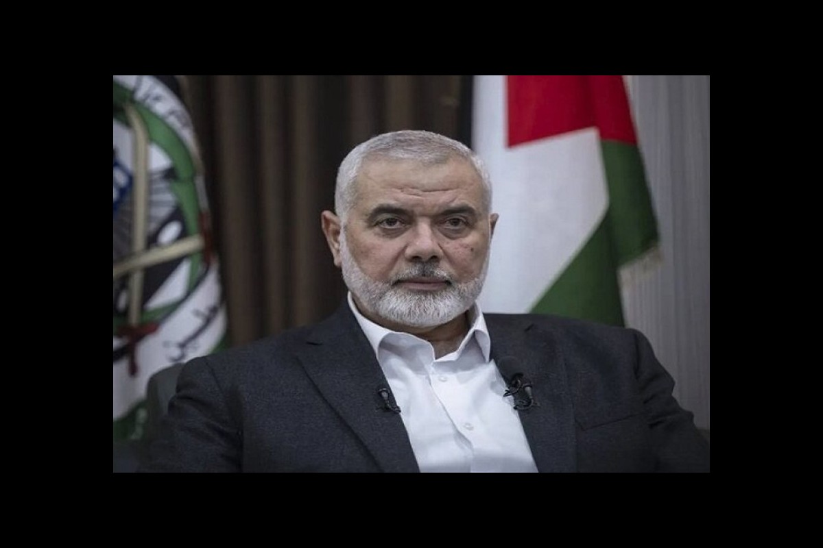Prayer of the Supreme Leader of the Revolution over the body of the martyr Ismail Haniyeh