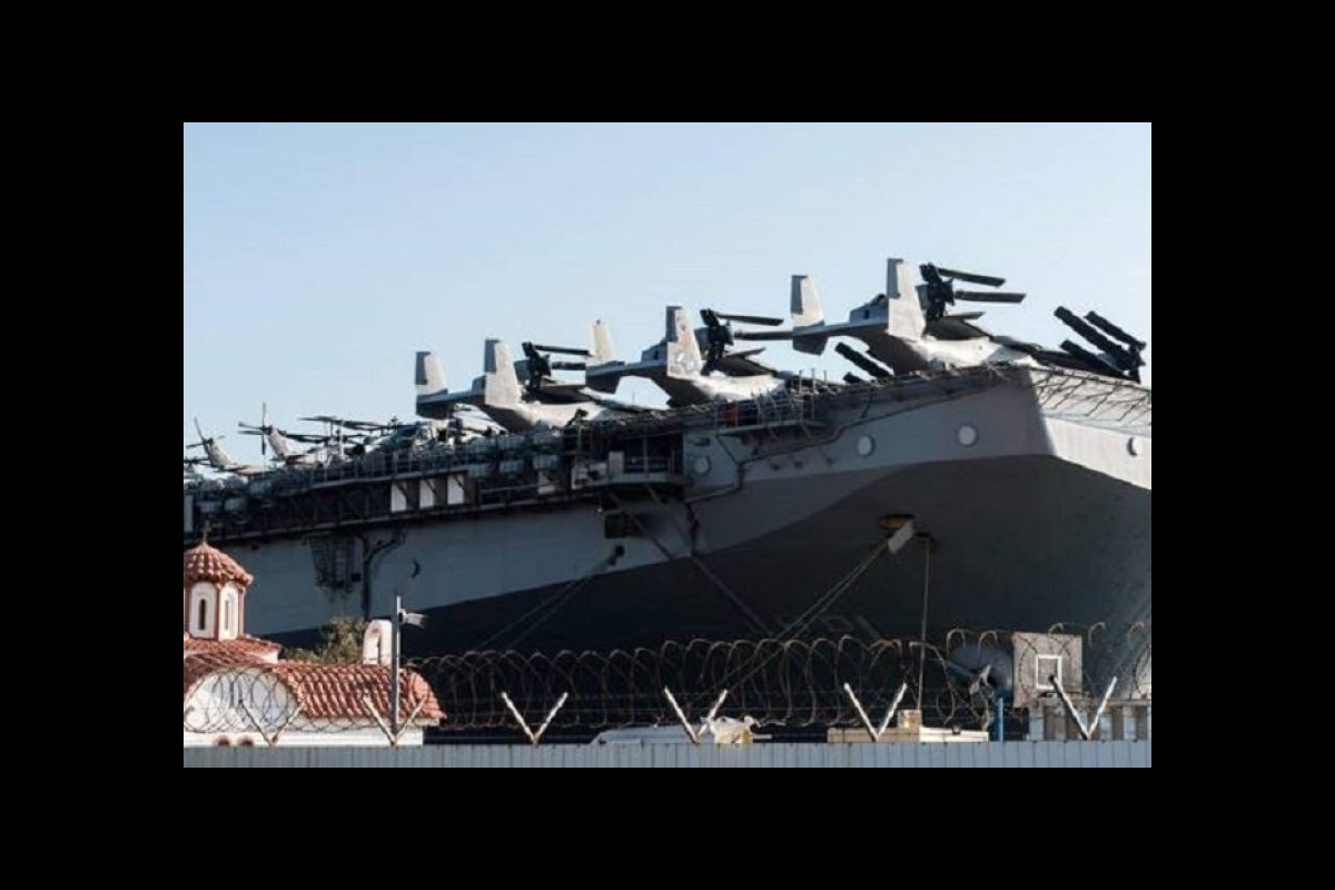 South Cypriots are protesting against the growing US military presence in their country