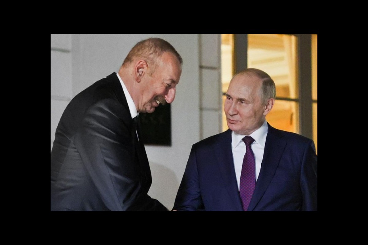 Aliyev received a yellow card with a red circle from Putin