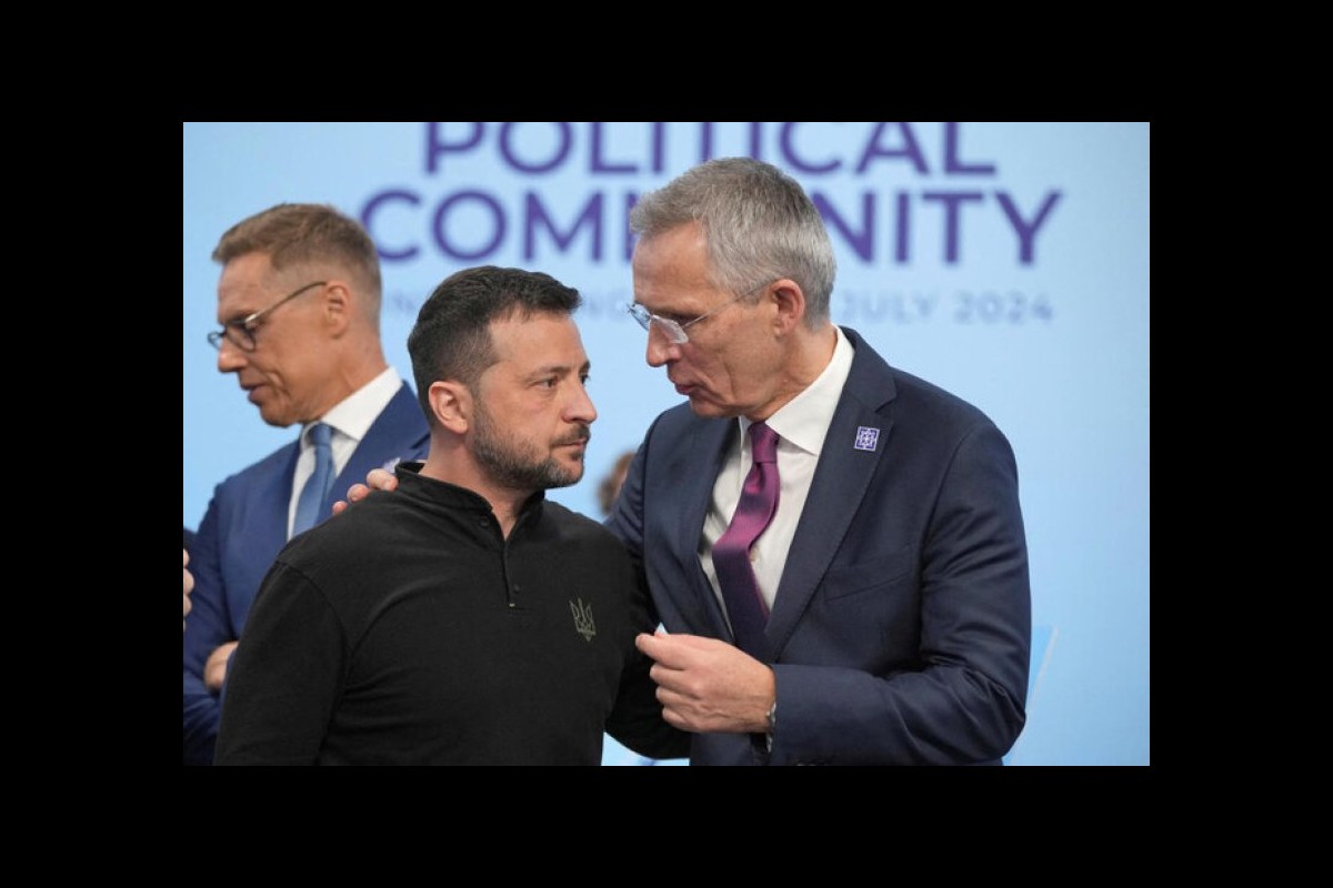NATO Chief Backs Ukraine's Surprise Offensive in Russia's Kursk Region