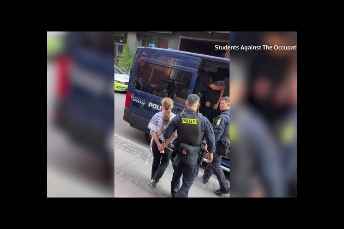 Greta Thunberg arrested at pro-Palestinian demo in Denmark