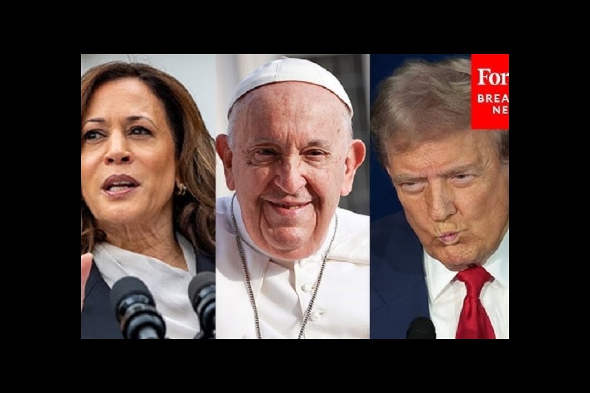 Pope urges US Catholics to choose 'lesser evil' between Trump and Harris