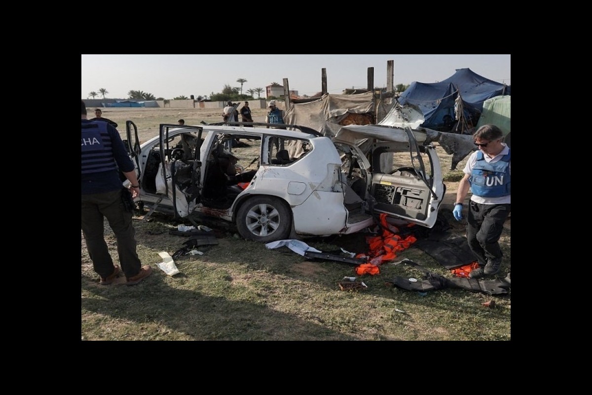 WHO: Israeli tanks attack humanitarian aid workers
