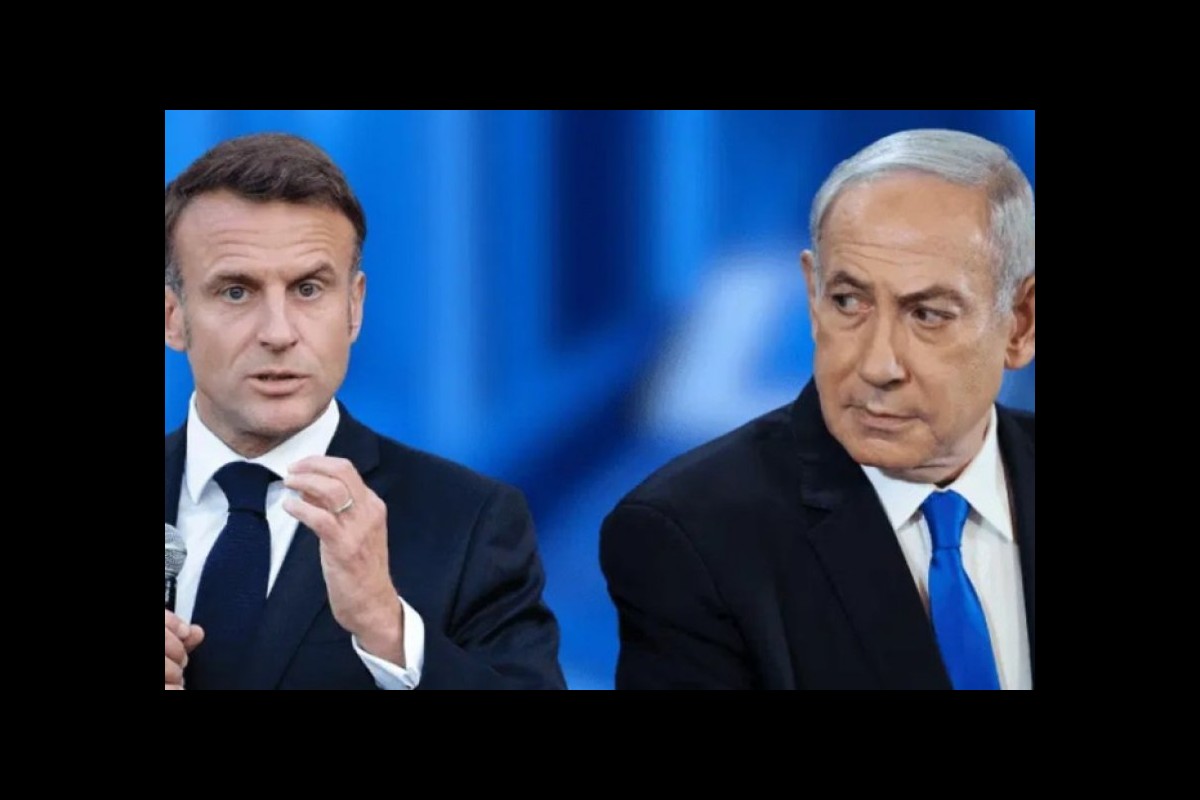 The West is also tired of Israel's crimes, Macron wants it to be subject to arms embargoes
