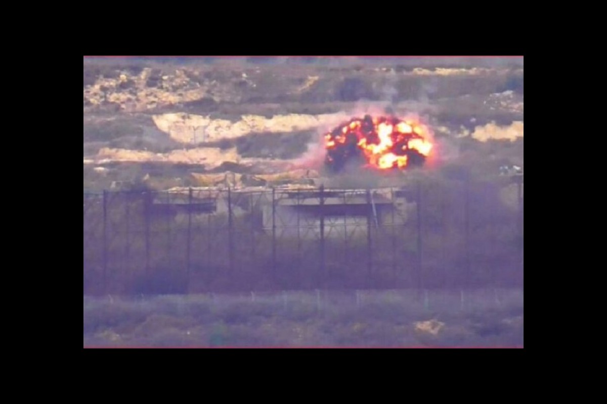 In the ambush by Hezbollah, the Zionist forces suffered heavy casualties 